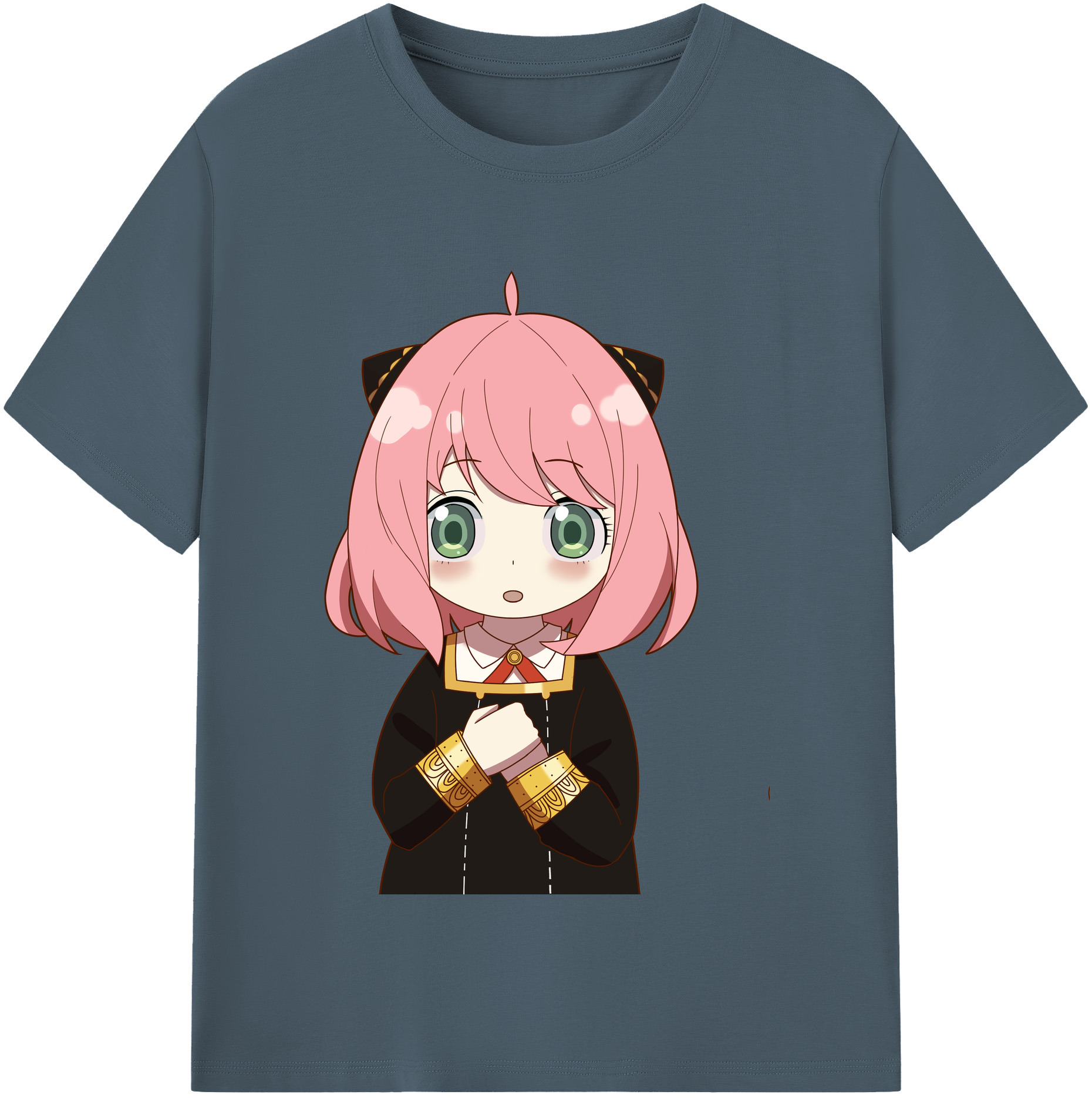（画像用） SPY×FAMILY间谍家家酒 綿100％半袖Tシャツ（フロントプリント）